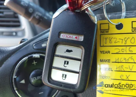 2016 Honda Hr-V Ex z USA, uszkodzony, nr VIN 3CZRU5H58GM714856